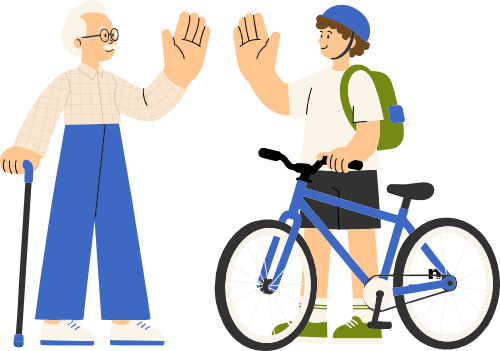 Joves i Mobilitat | Dona i home vianants